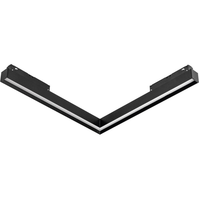 Светильник LIGHTSTAR UNO ANTIGLARE 259437 48V угловой для трека LED 24W 1600LM 90G 3000K черный